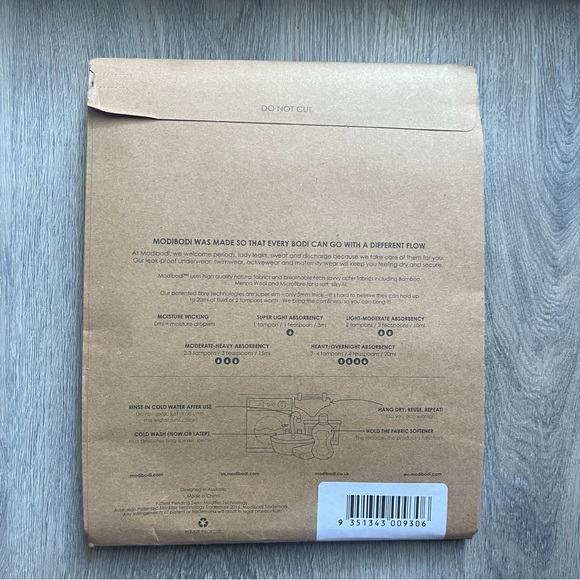 Modibodi Running Shorts (Light-Moderate) - Picture 5 of 5